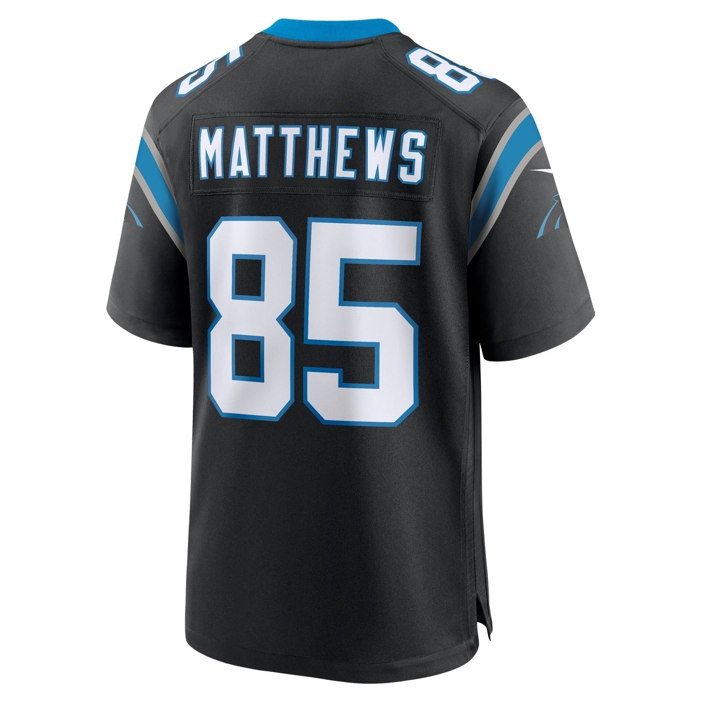 Jordan Matthews Carolina Panthers Nike Game Jersey - Black football jersey product view 3