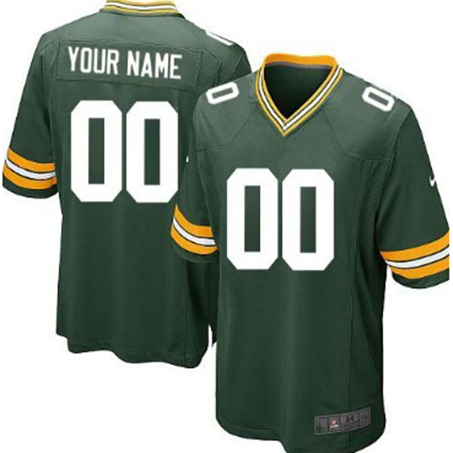Custom1 Green Bay Packers Green Limited Jersey1 Stitched American Football Jerseys football jersey product view 1