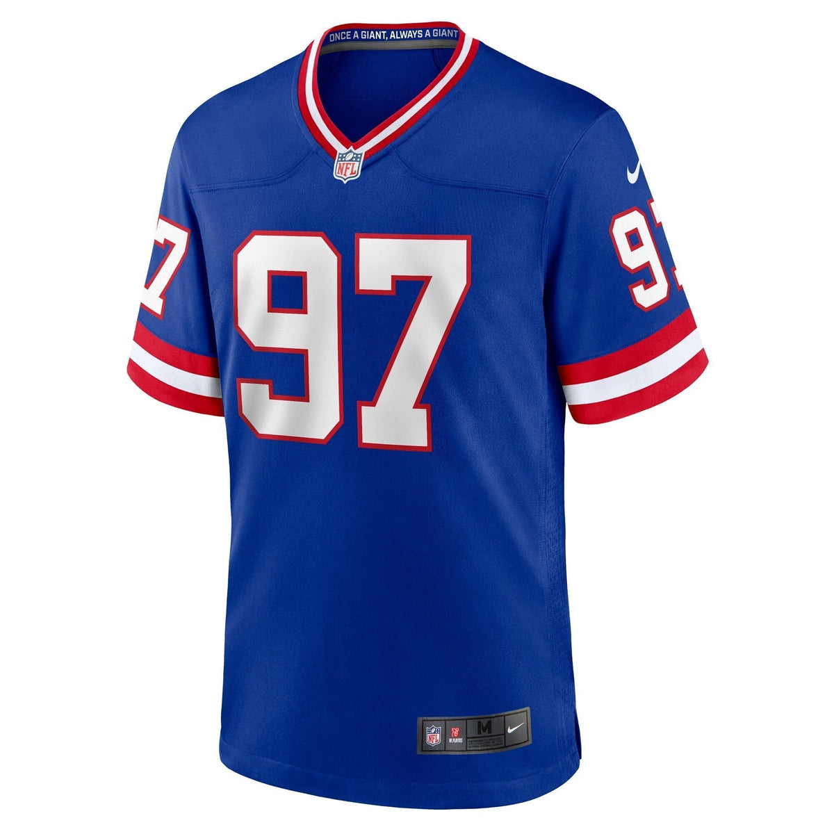 Dexter Lawrence II New York Giants Nike Classic Game Jersey - Royal football jersey product view 2