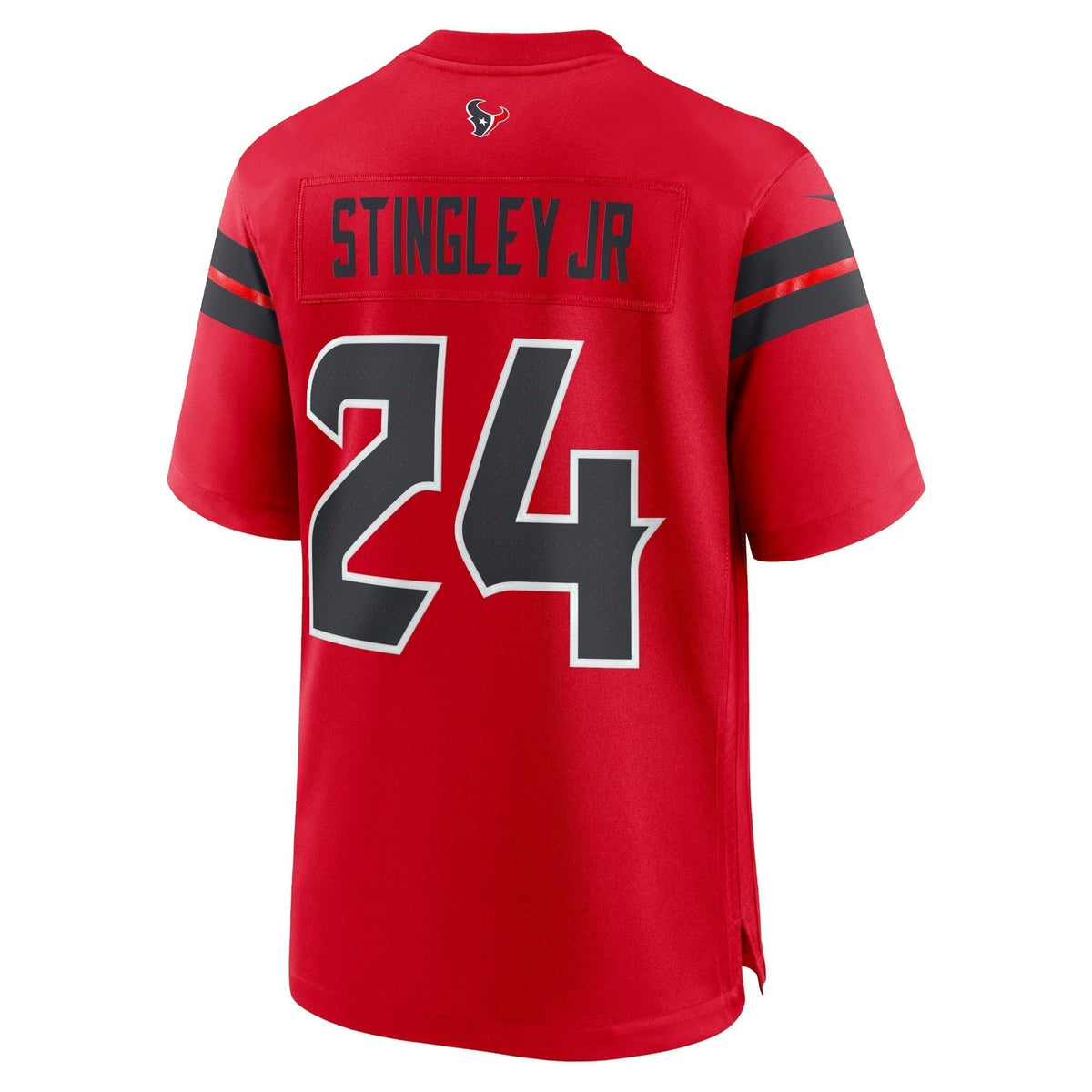 Derek Stingley Jr. Houston Texans Nike Alternate Game Jersey - Red football jersey product view 3