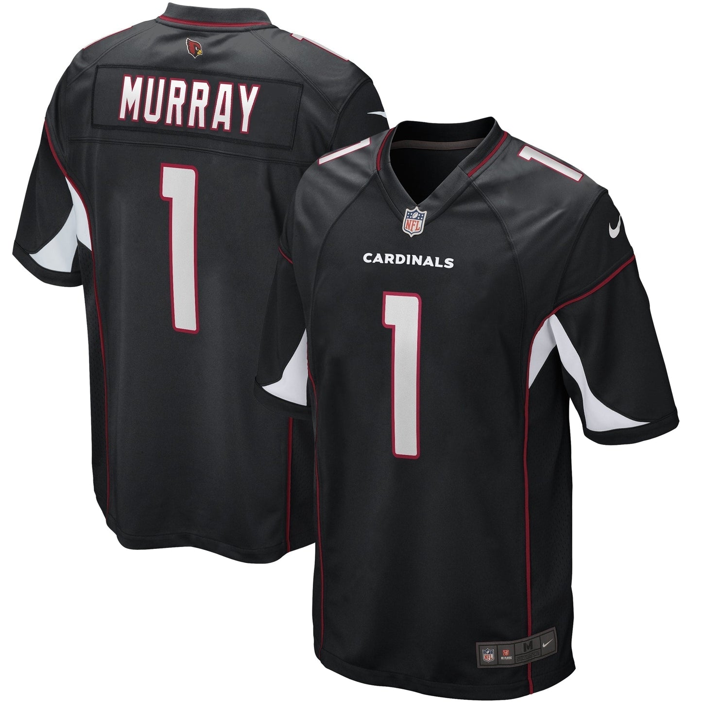 Kyler Murray Arizona Cardinals Nike Alternate Game Jersey - Black football jersey product view 1