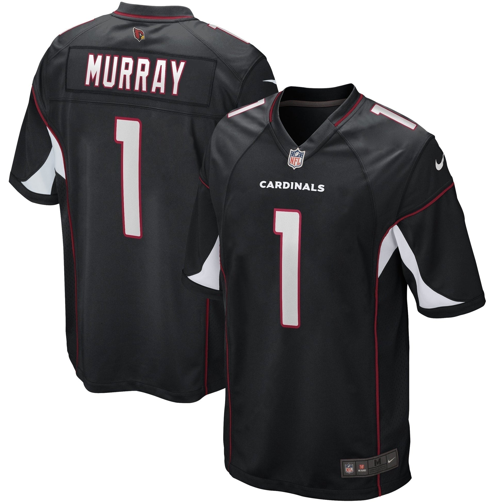 Kyler Murray Arizona Cardinals Nike Alternate Game Jersey - Black football jersey product view 1