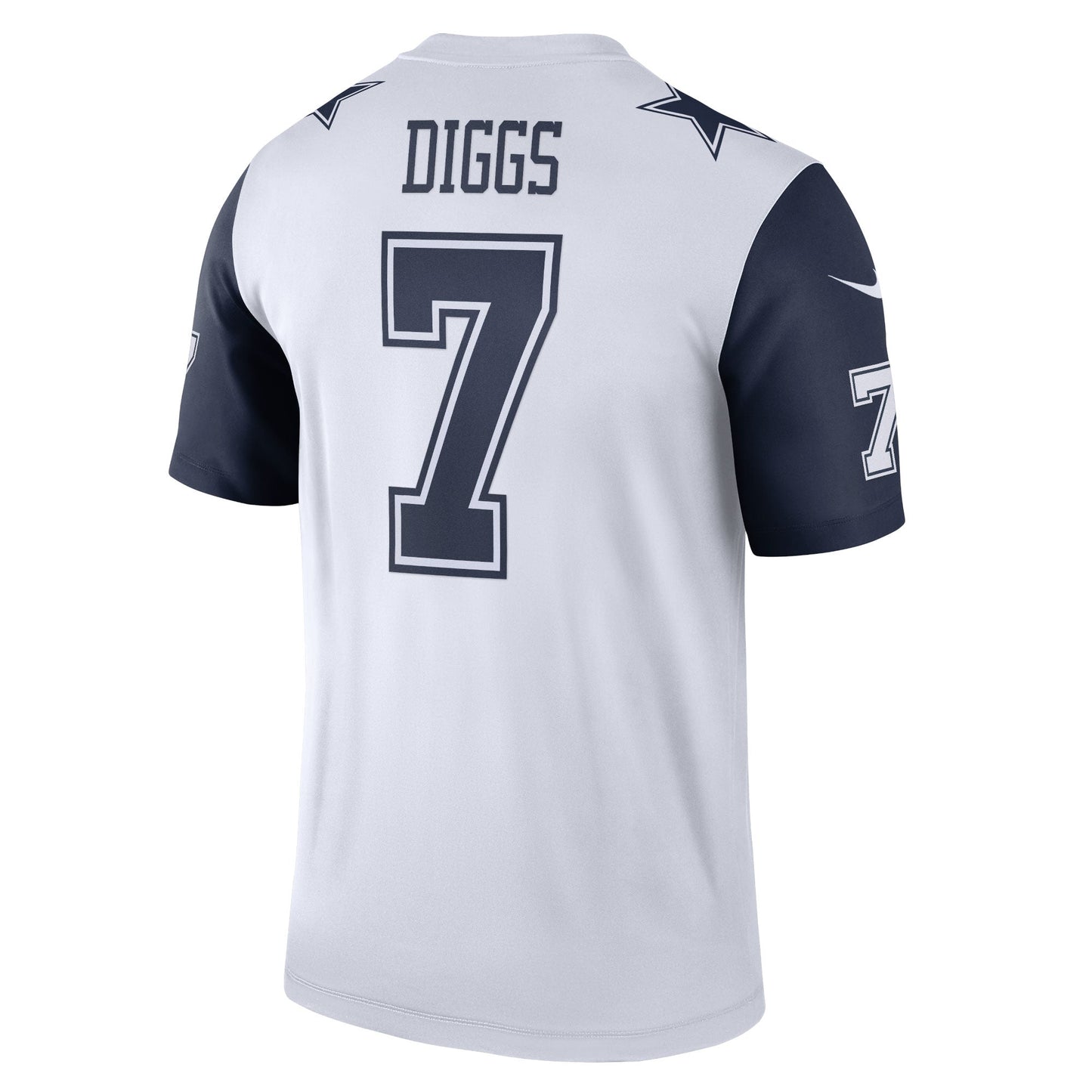 Trevon Diggs Dallas Cowboys Nike Legend Jersey - White football jersey product view 3