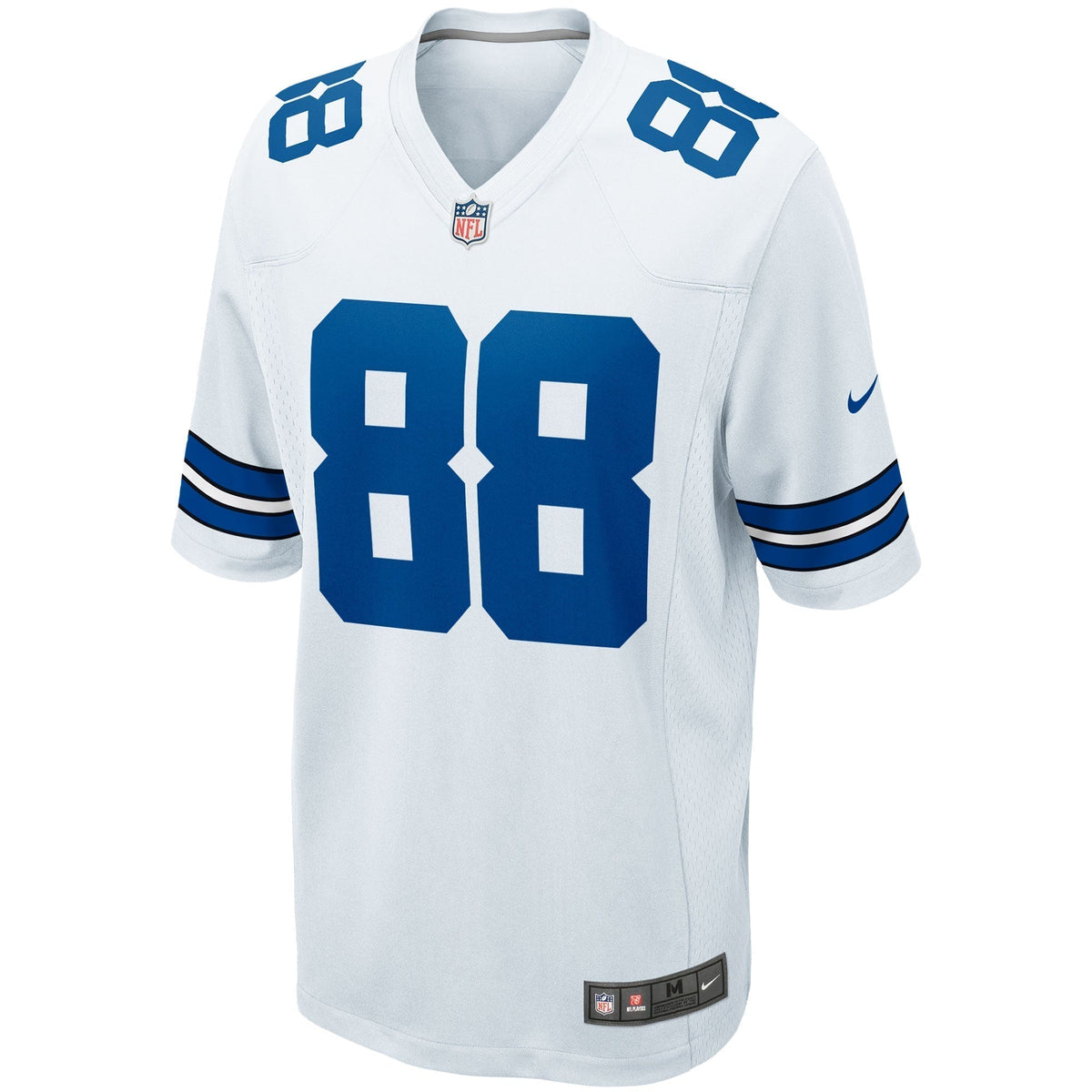 CeeDee Lamb Dallas Cowboys Nike Game Team Jersey - White football jersey product view 2