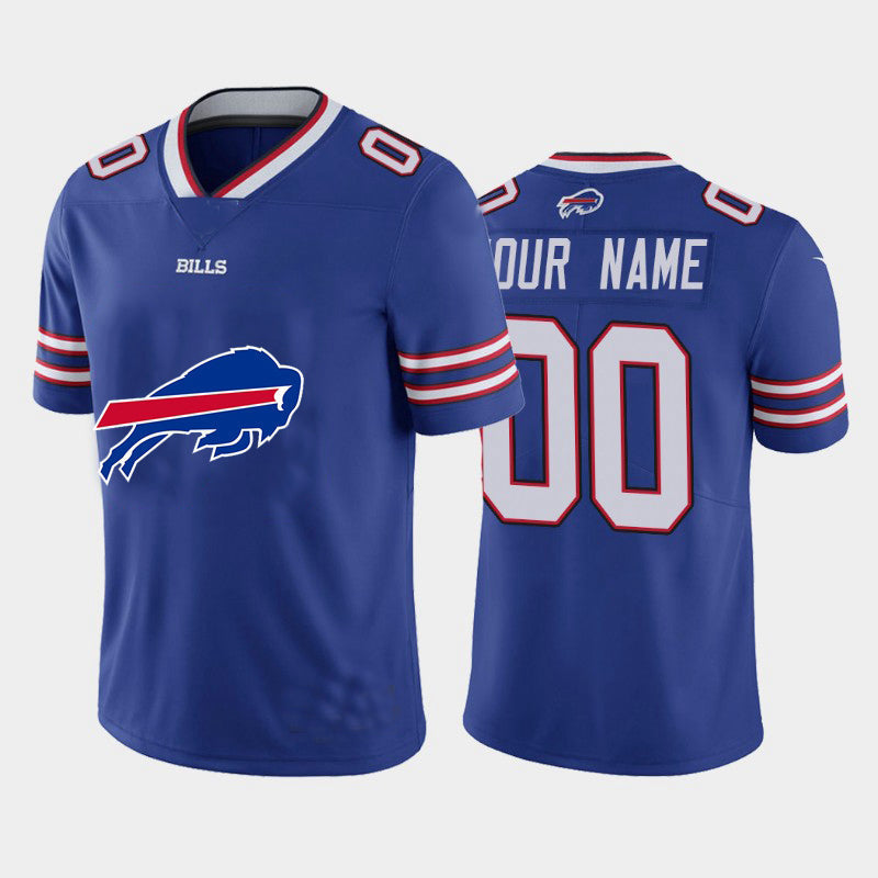 Custom1 Buffalo Bills Royal Team Big Logo Vapor Untouchable Limited Jersey1 Stitched Jersey1 Football Jerseys football jersey product view 1