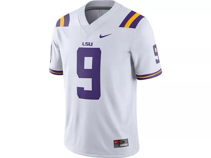 Joe Burrow LSU Tigers Men's Player Game Jersey football jersey product view 1