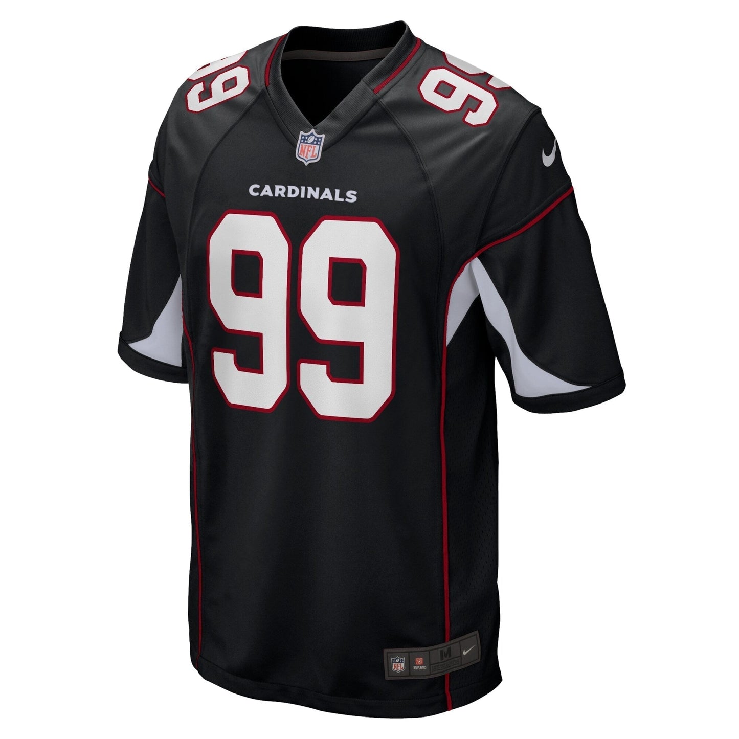 J.J. Watt Arizona Cardinals Nike Alternate Game Jersey - Black football jersey product view 2