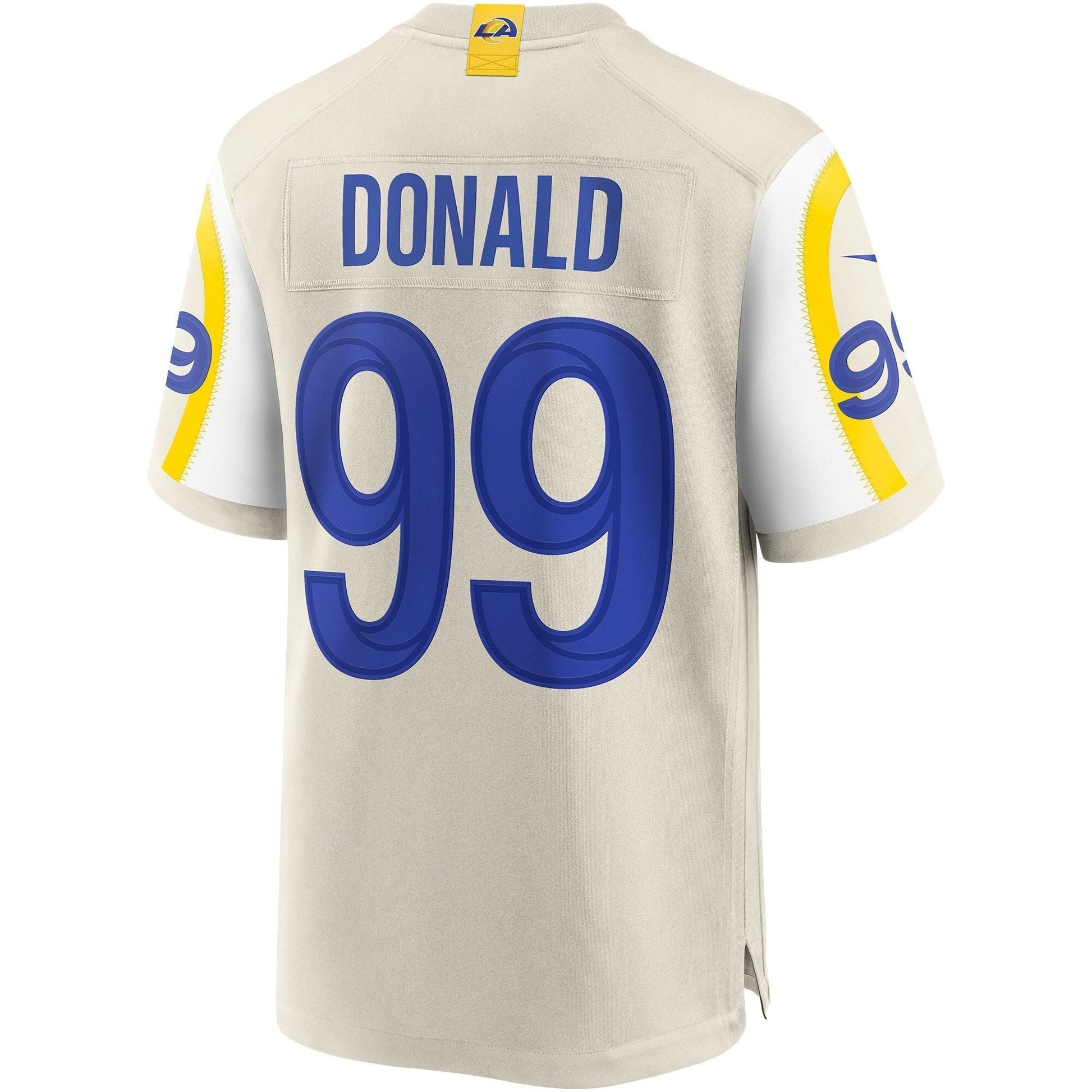 Aaron Donald Los Angeles Rams Nike Game Jersey - Bone football jersey product view 3