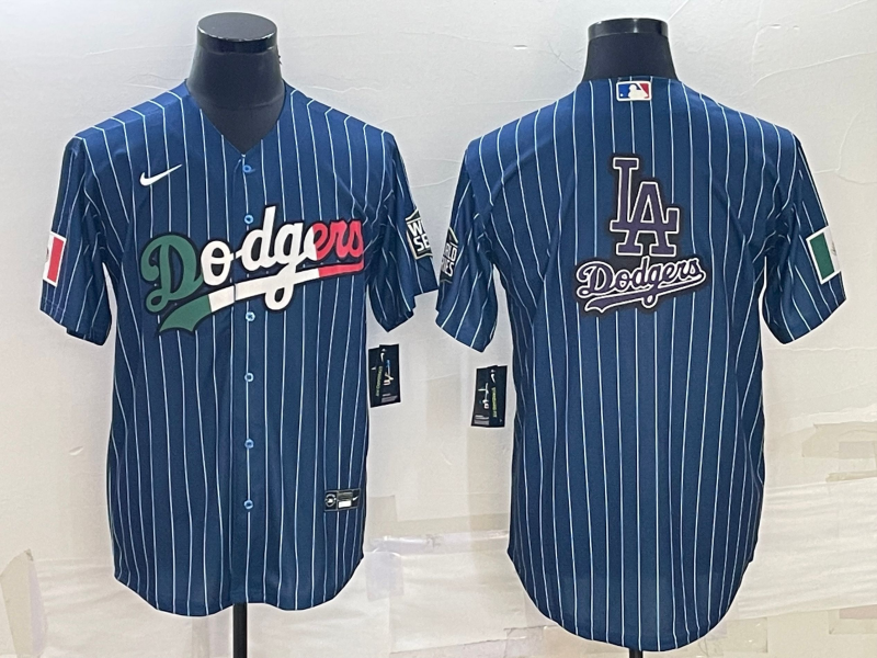Men's Los Angeles Dodgers Royal Alternate Replica Team Jersey1 baseball jersey product view 1