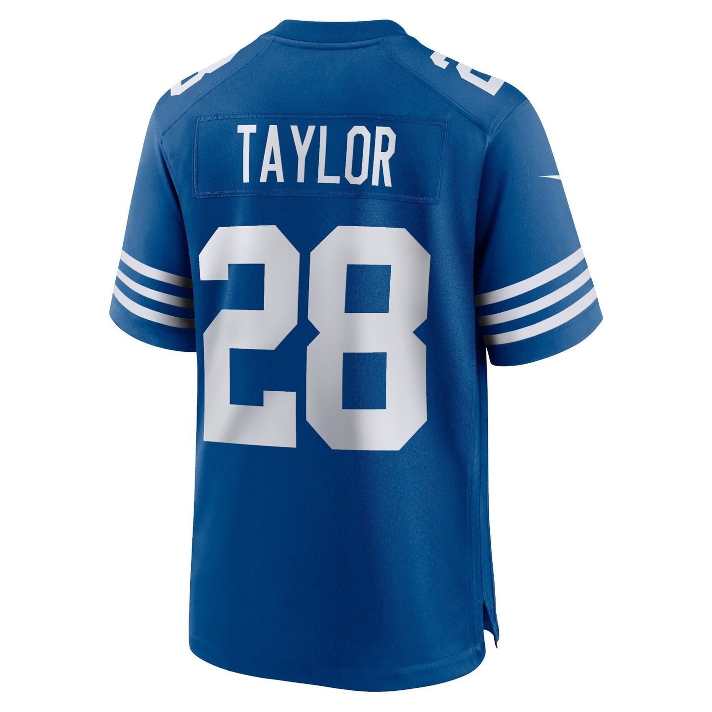Men's Nike Jonathan Taylor Royal Indianapolis Colts Alternate Game Jersey football jersey product view 3