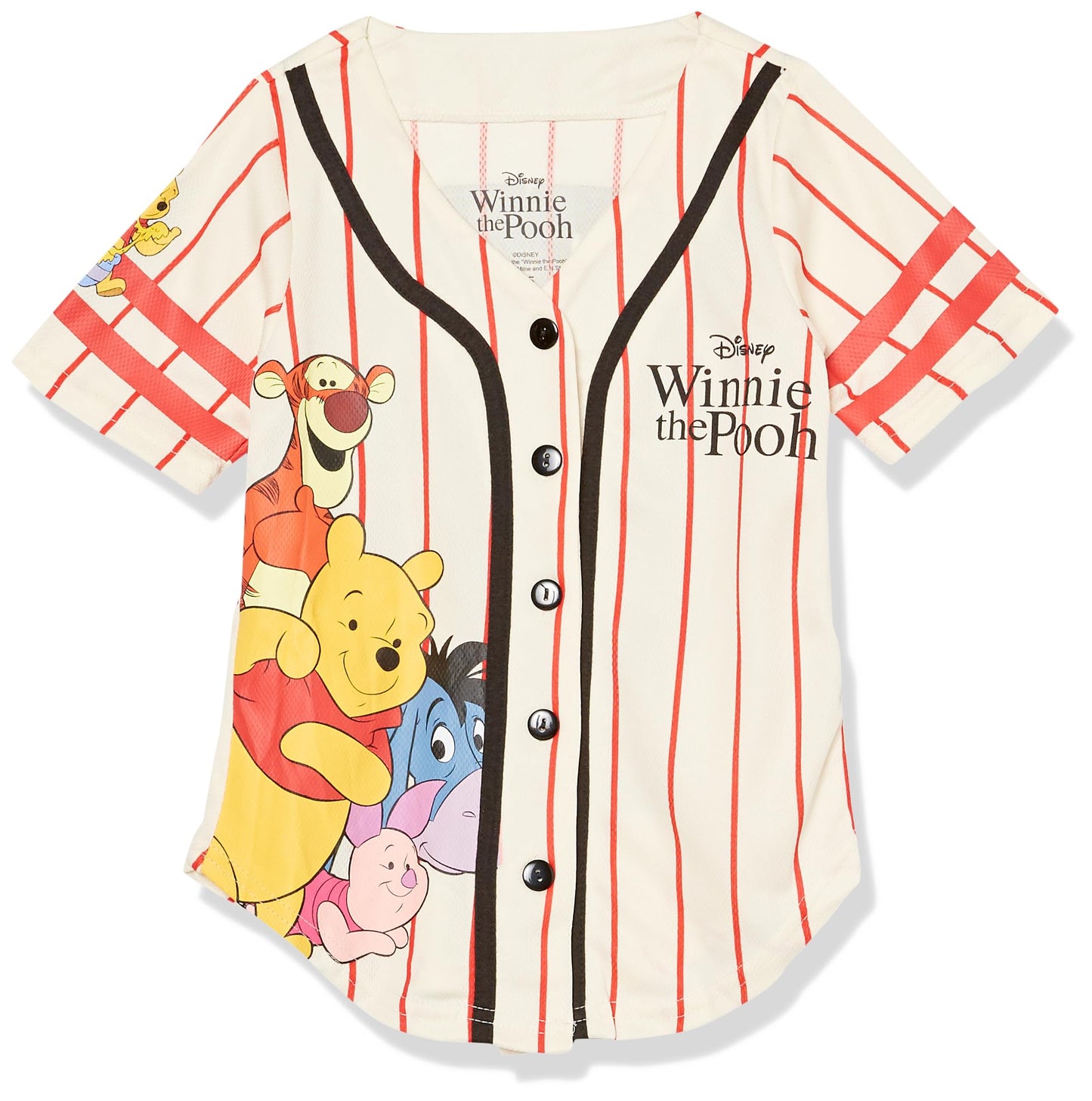Girls' Baseball Apparel  Yellow Bear Hunny Mesh Button Down Shirt - T-Shirt, Sweatshirt, Hoodie