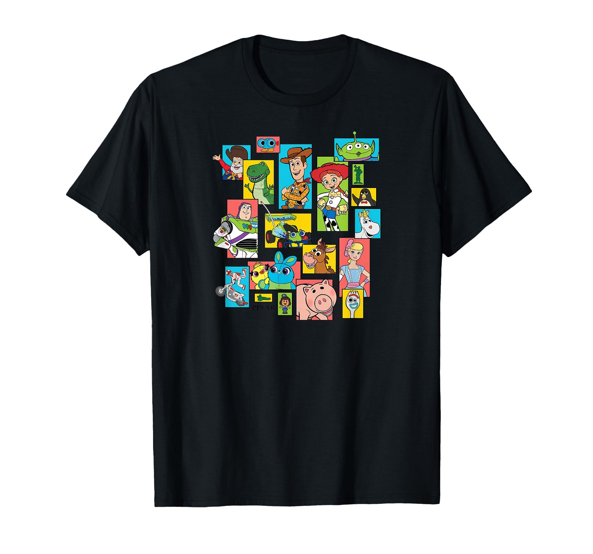 Toy Adventure Fan Apparel  Character Collage Graphic Tee - T-Shirt, Sweatshirt, Hoodie