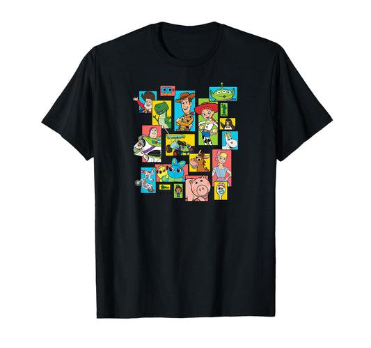 Toy Adventure Fan Apparel  Character Collage Graphic Tee - T-Shirt, Sweatshirt, Hoodie