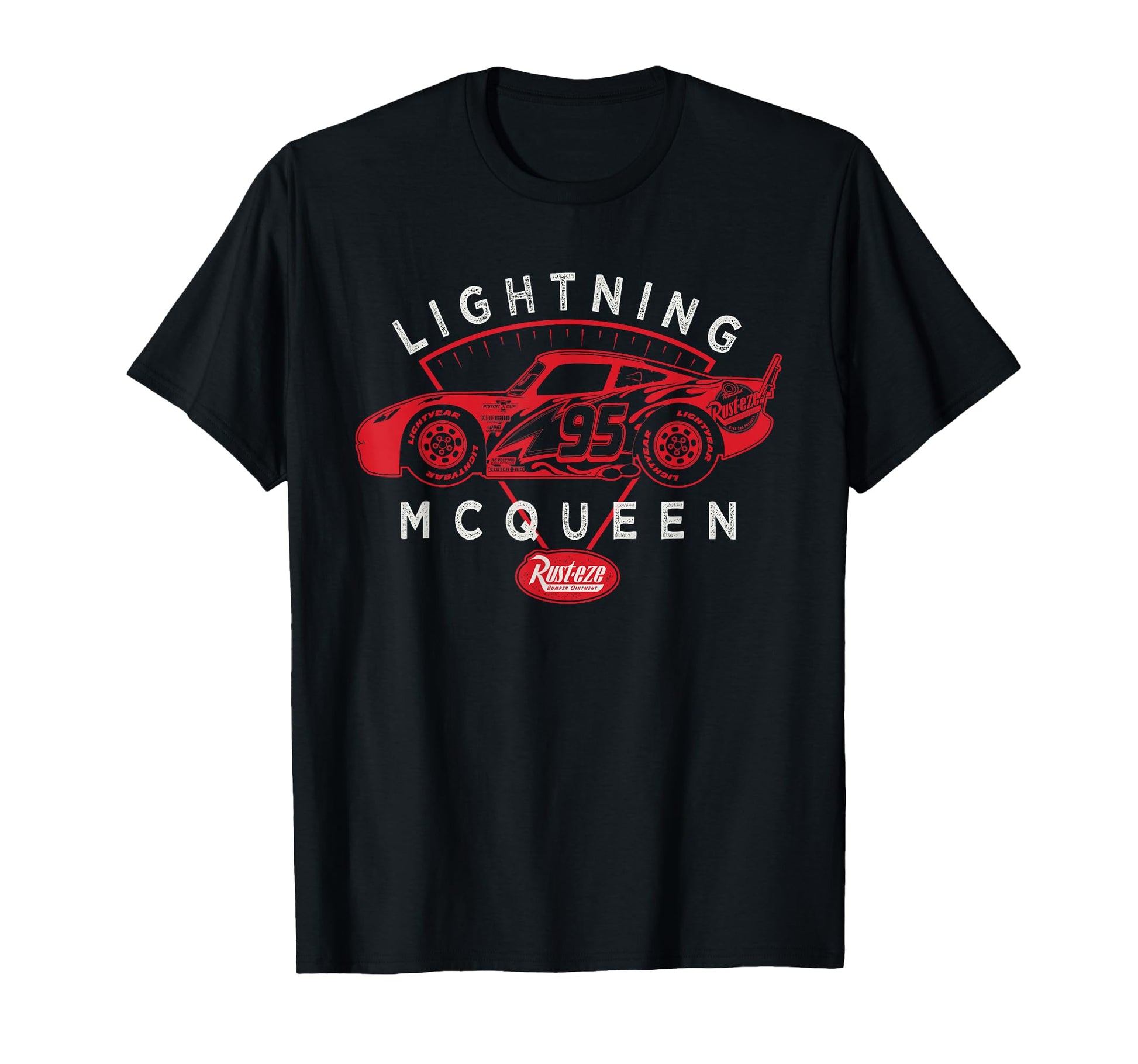Racing Car Fan Shirt  Red Speed Car Sponsor Logo Tee - T-Shirt, Sweatshirt, Hoodie