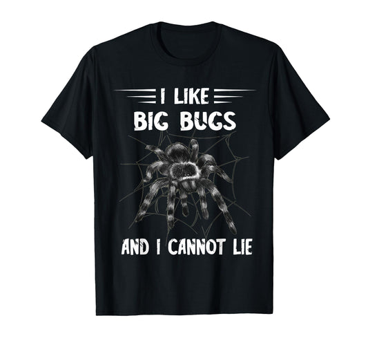 Bug Lover Apparel  Big Tarantula Arachnid Phobia Graphic Tee - T-Shirt, Sweatshirt, Hoodie