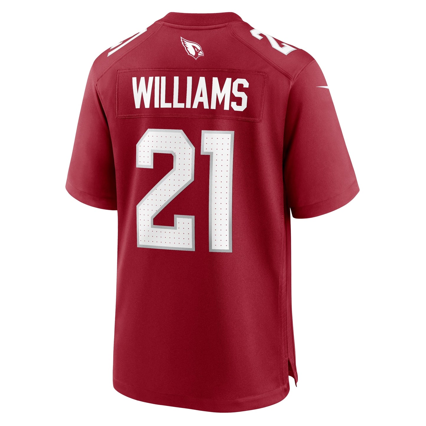 Garrett Williams Arizona Cardinals Nike Game Jersey - Cardinal football jersey product view 3