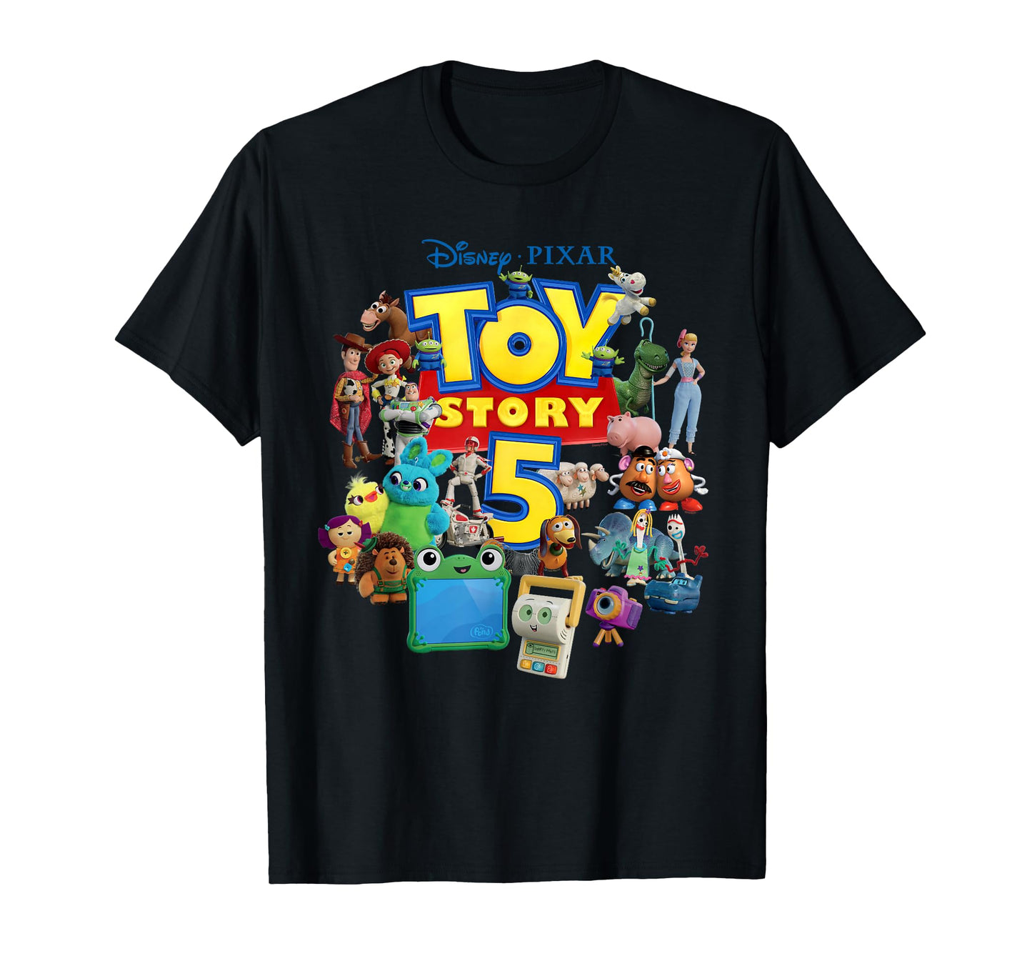 Animation Fan Apparel  5th Edition Toy Logo & Character Tee - T-Shirt, Sweatshirt, Hoodie