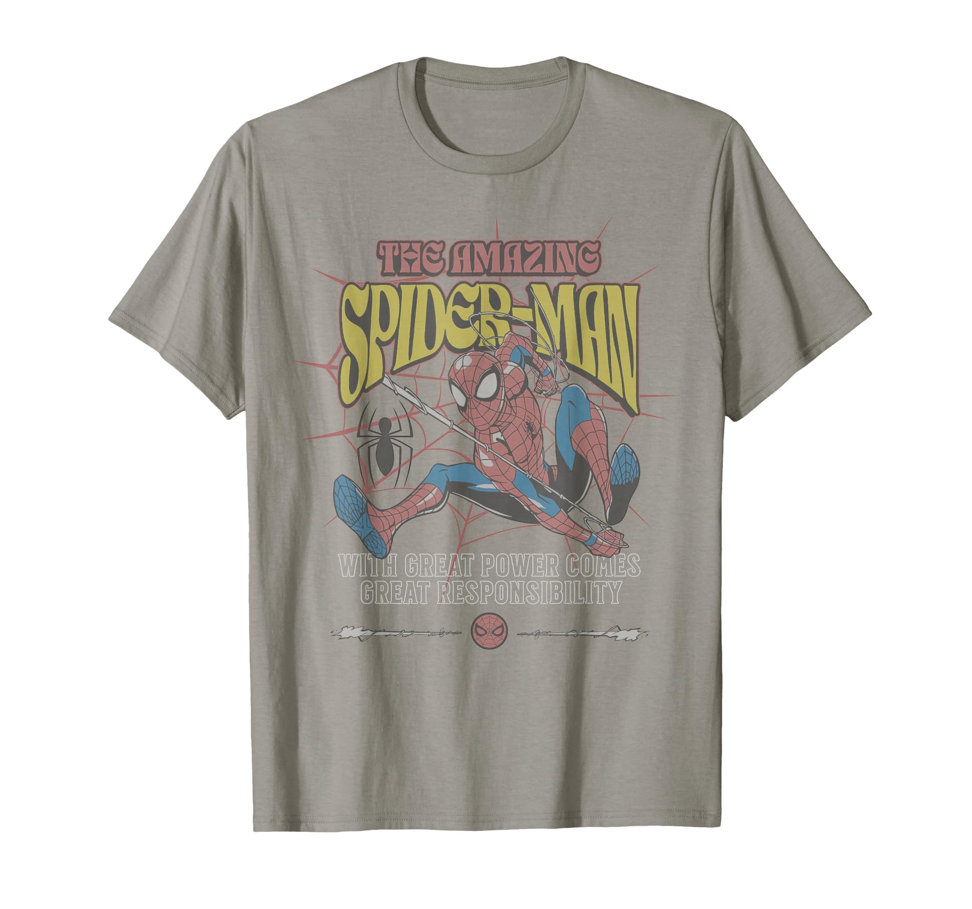 Comic Fan Apparel  Great Power Quote Graphic Tee - T-Shirt, Sweatshirt, Hoodie