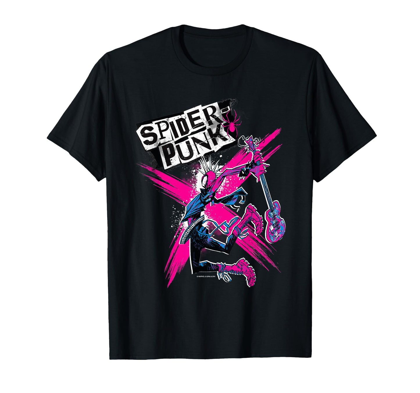 Multiverse Hero Fan Shirt  Punk Web Slinger Graphic Tee - T-Shirt, Sweatshirt, Hoodie