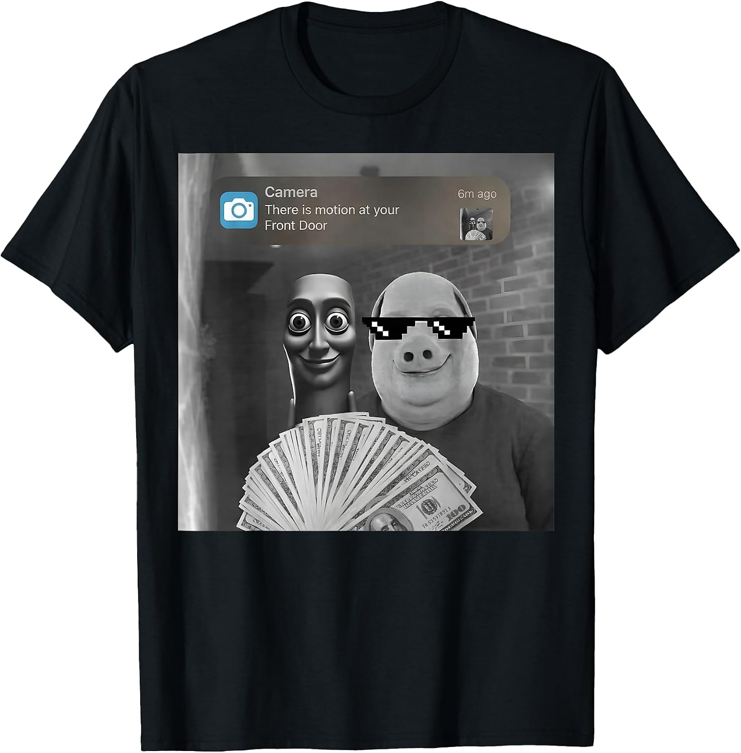 Tung Sahur John Pork Meme Brainrot Gifts for - Adult & Kids T-Shirts, Sweatshirts & Hoodies apparel design preview 1