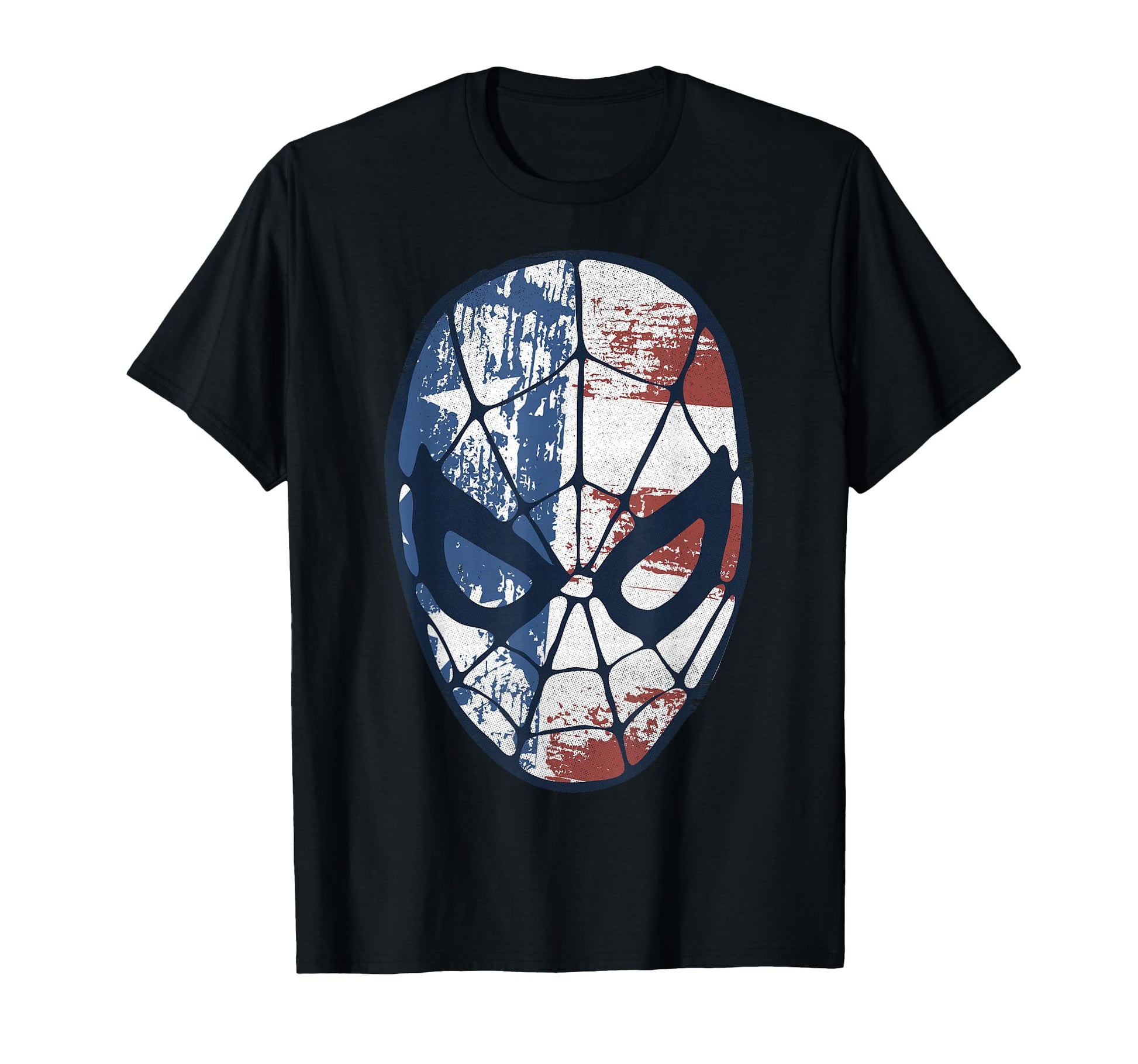 Patriotic Hero Fan Shirt  Americana Flag Face Graphic Tee - T-Shirt, Sweatshirt, Hoodie