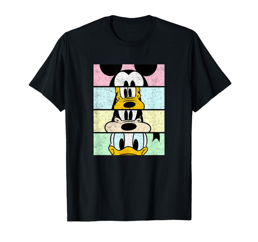 Theme Park Squad Apparel  Group Comic Panels Distressed Tee - T-Shirt, Sweatshirt, Hoodie