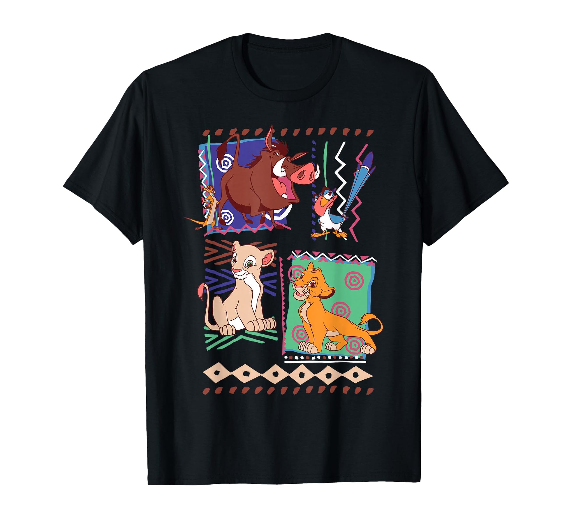 Safari King Fan Apparel  Lion & Meerkat Graphic Tee - T-Shirt, Sweatshirt, Hoodie