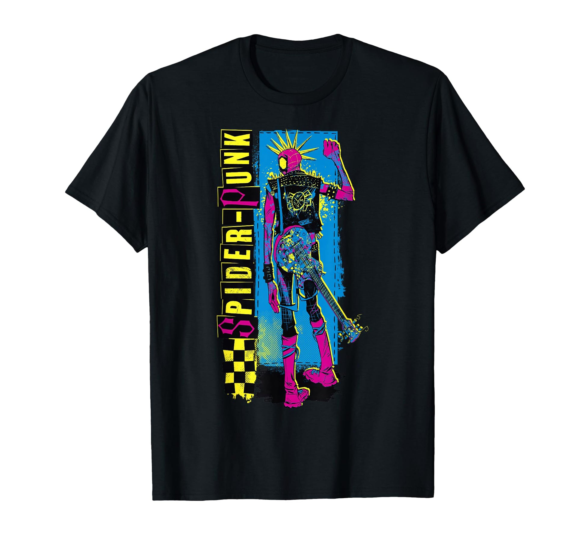 Multiverse Hero Apparel  Punk Web Slinger Graphic Tee - T-Shirt, Sweatshirt, Hoodie
