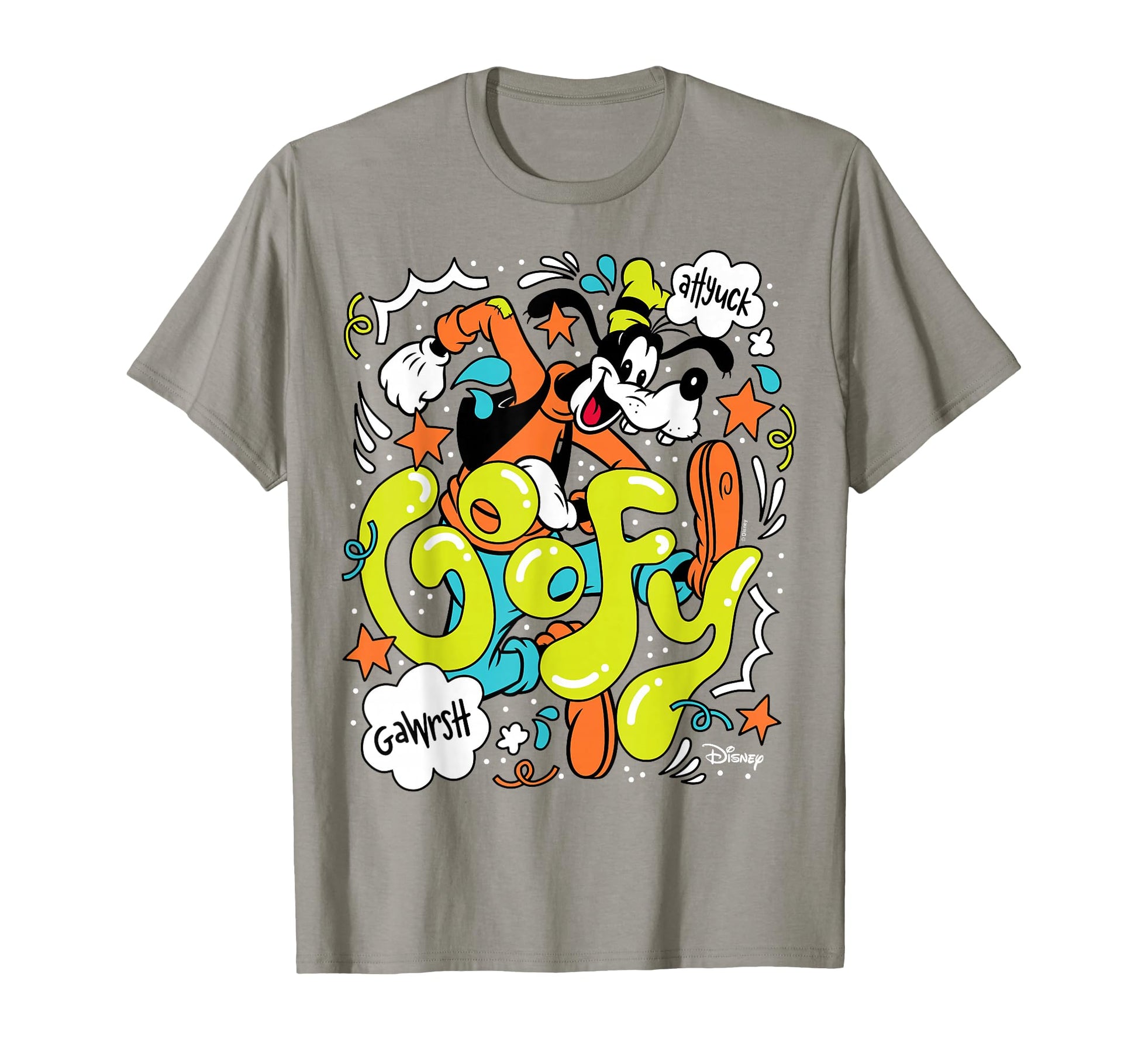 Classic Cartoon Fan Apparel  Silly Dog Doodles Graphic Tee - T-Shirt, Sweatshirt, Hoodie
