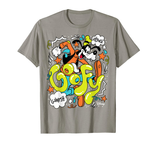 Classic Cartoon Fan Apparel  Silly Dog Doodles Graphic Tee - T-Shirt, Sweatshirt, Hoodie