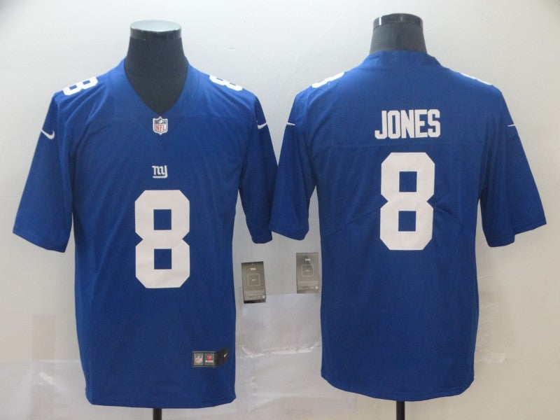 Men's Daniel Jones New York Giants Nike Game Jersey1 - Royal Blue football jersey product view 1