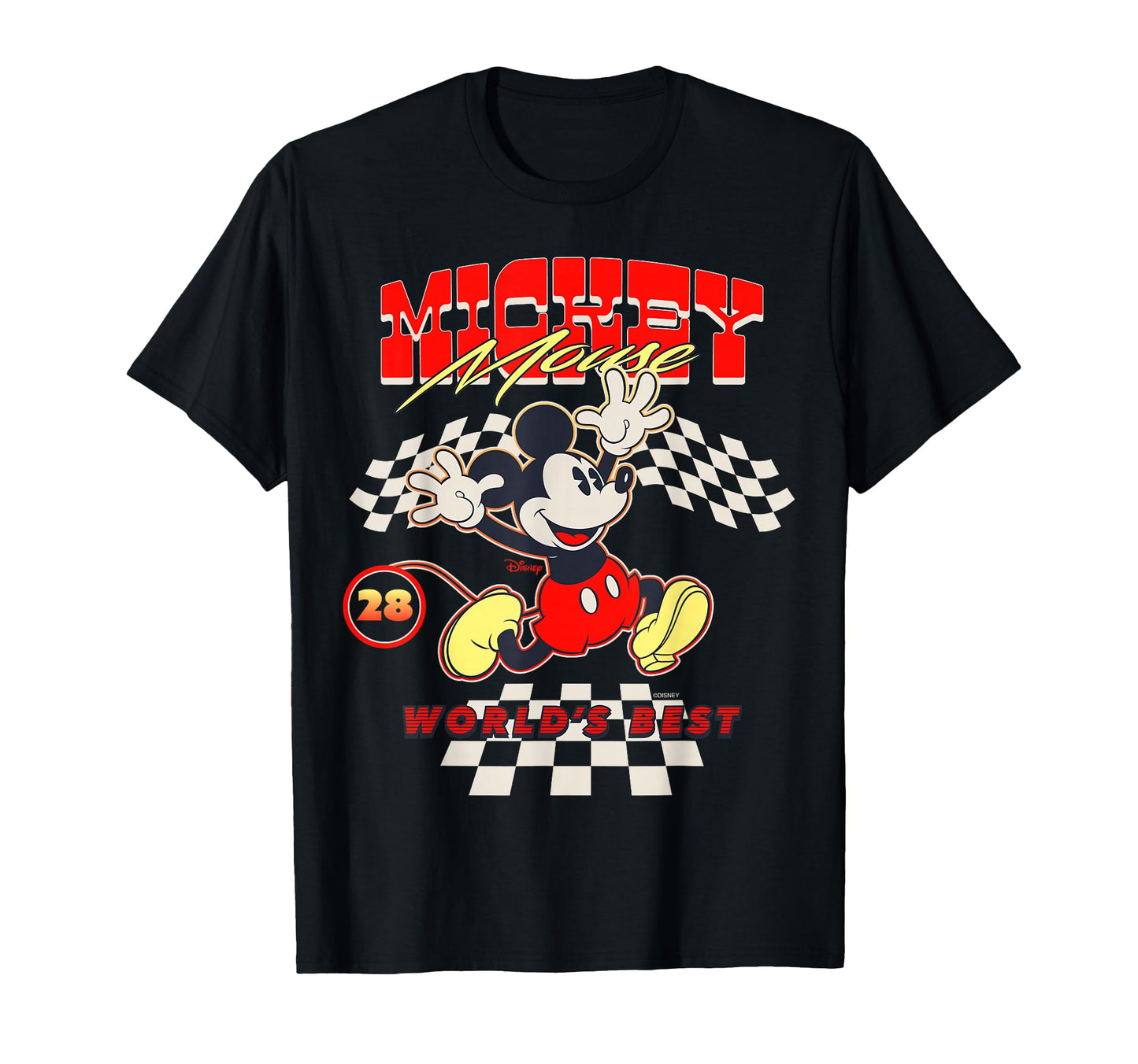 Racing Enthusiast Shirt  28 Racing Checkered Look Graphic Tee - T-Shirt, Sweatshirt, Hoodie