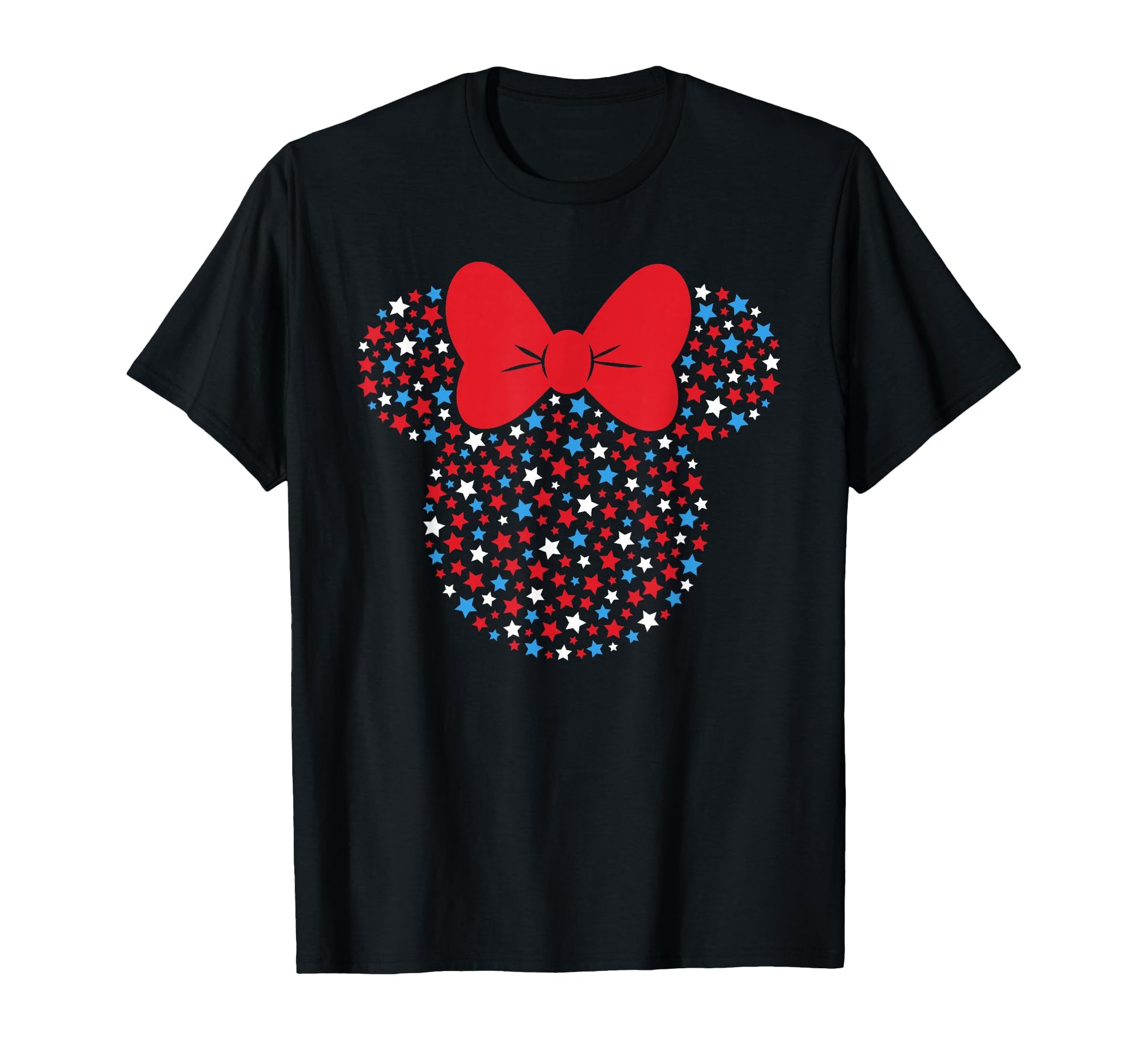 4th of July Fan Shirt  Polka Dot Mouse Stars Graphic Tee - T-Shirt, Sweatshirt, Hoodie