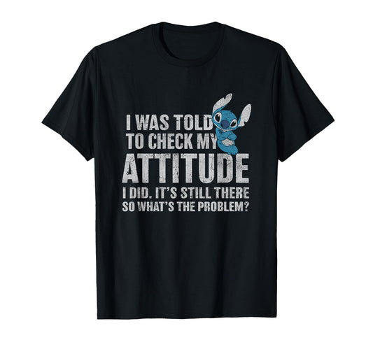 Hawaiian Alien Fan Apparel  Attitude Problem Graphic Tee - T-Shirt, Sweatshirt, Hoodie