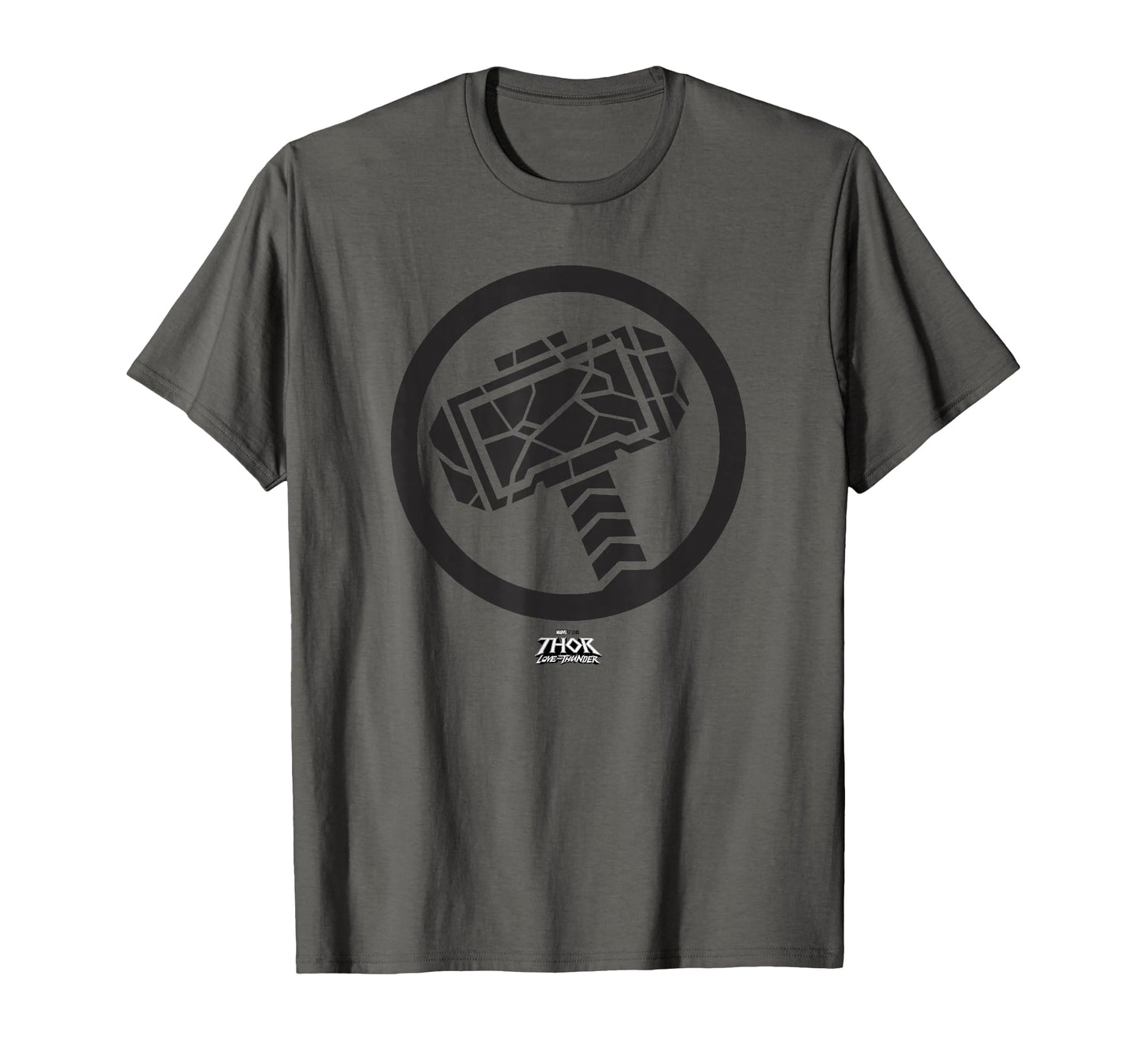 Thunder God Fan Shirt  Mighty Hammer Simple Crest Tee - T-Shirt, Sweatshirt, Hoodie