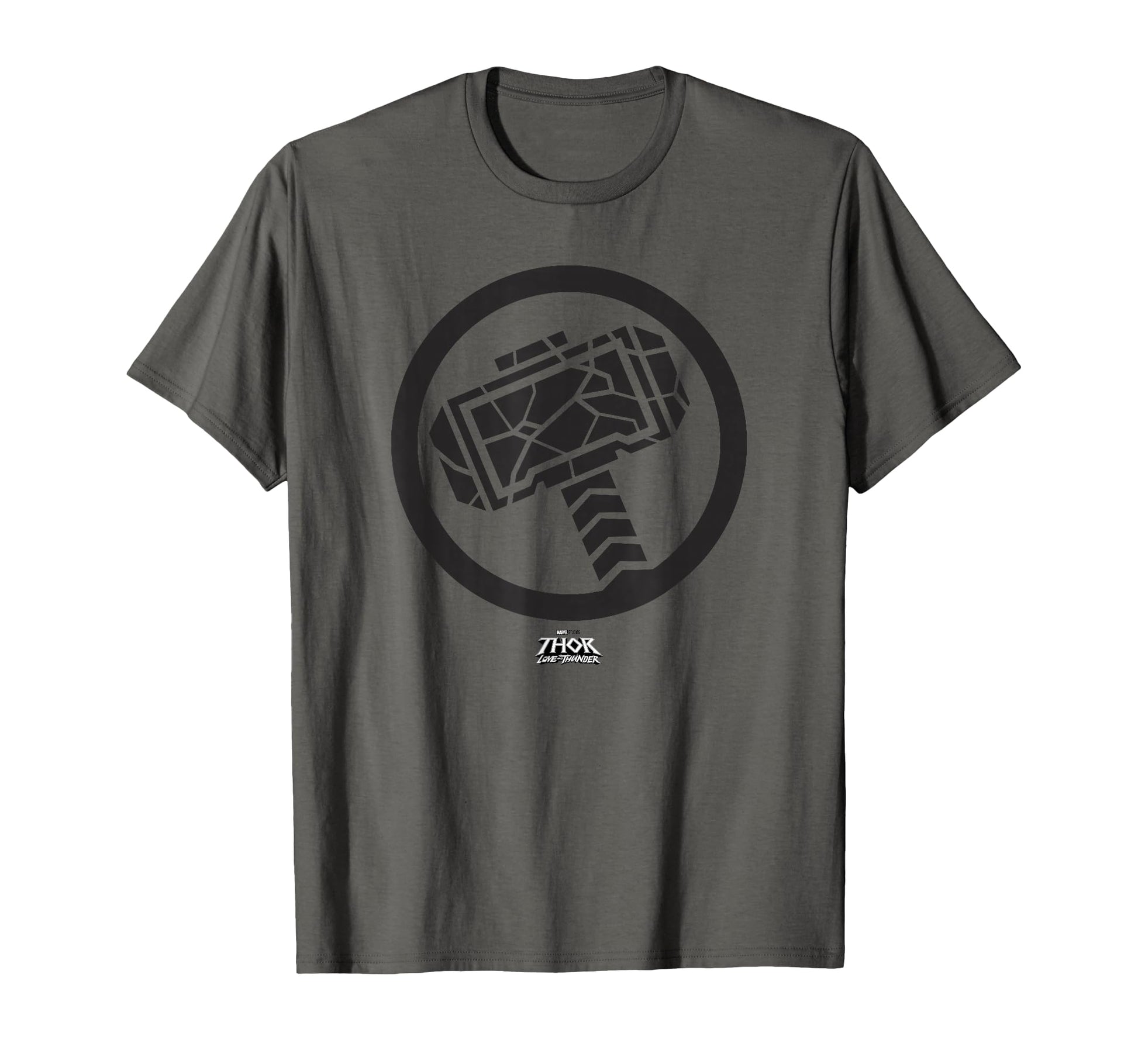 Thunder God Fan Shirt  Mighty Hammer Simple Crest Tee - T-Shirt, Sweatshirt, Hoodie