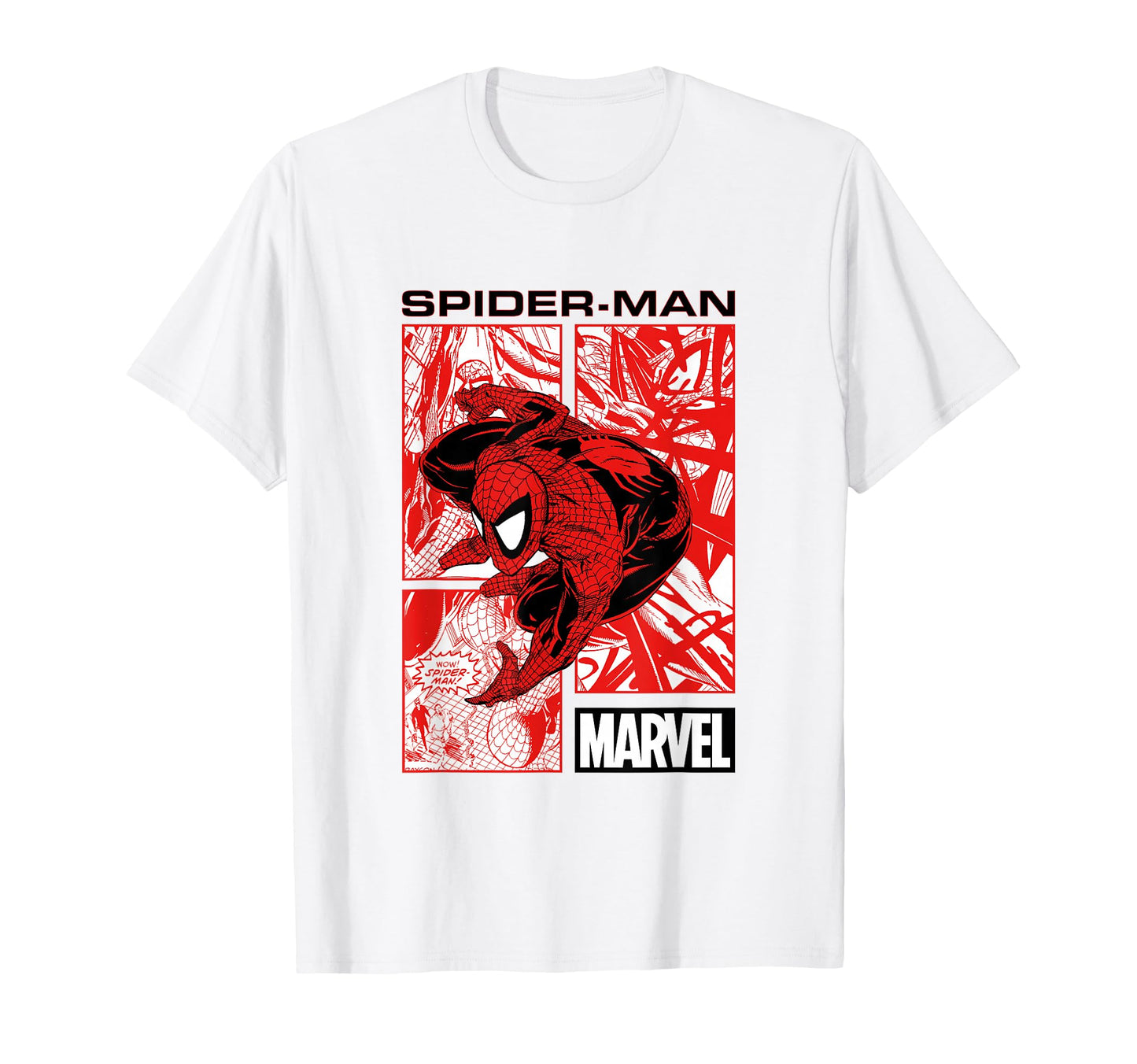Vintage Comic Fan Apparel  Classic Red Box Up Graphic Tee - T-Shirt, Sweatshirt, Hoodie