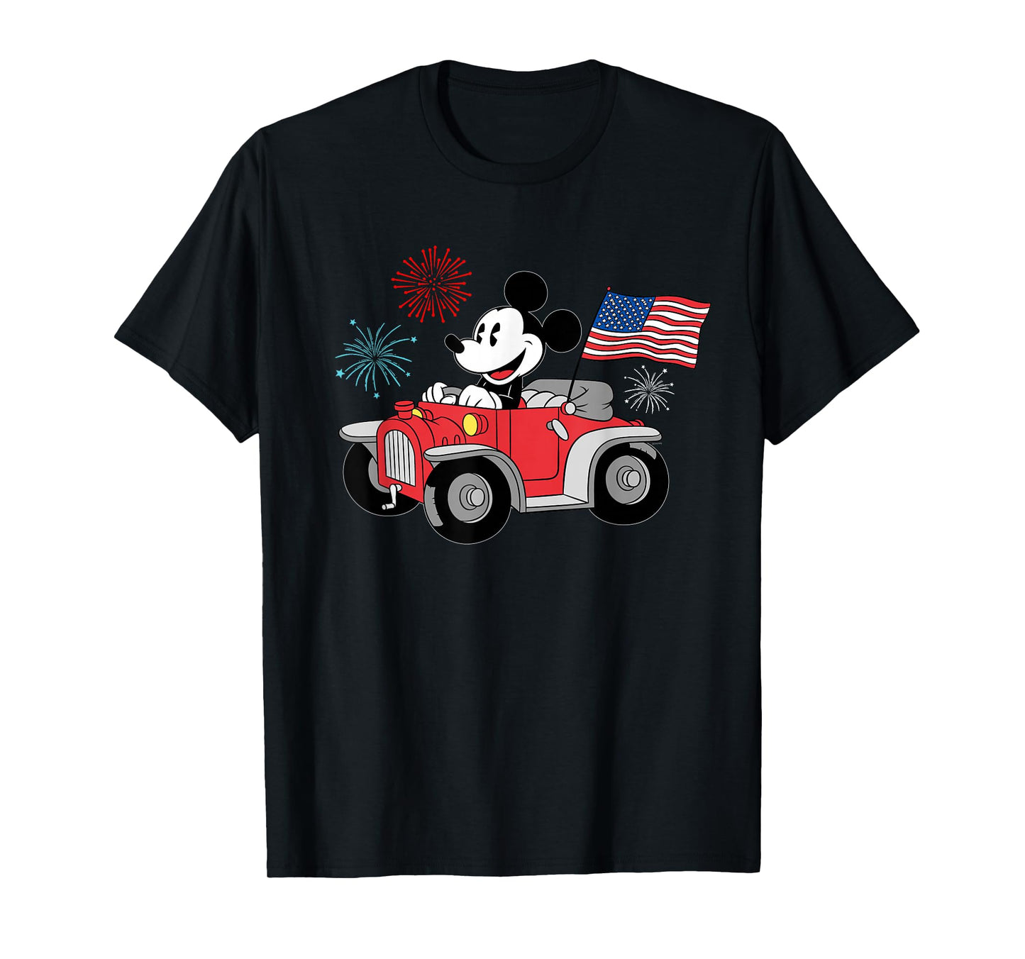 Patriotic Fan Shirt  Americana USA 250th Retro Mouse Tee - T-Shirt, Sweatshirt, Hoodie