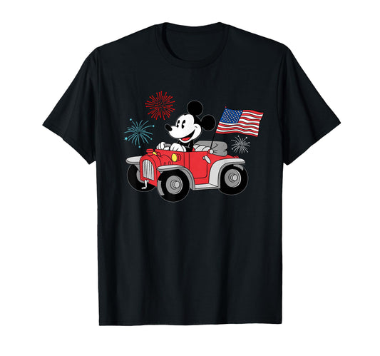 Patriotic Fan Shirt  Americana USA 250th Retro Mouse Tee - T-Shirt, Sweatshirt, Hoodie