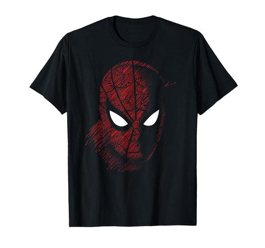 Superhero Fan Apparel  Web Hero Close Up Graphic Tee - T-Shirt, Sweatshirt, Hoodie
