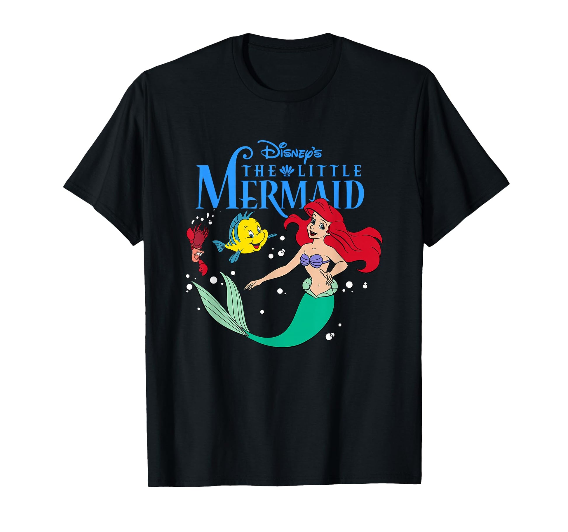 Mermaid Princess Fan Shirt  Underwater Friends Graphic Tee - T-Shirt, Sweatshirt, Hoodie