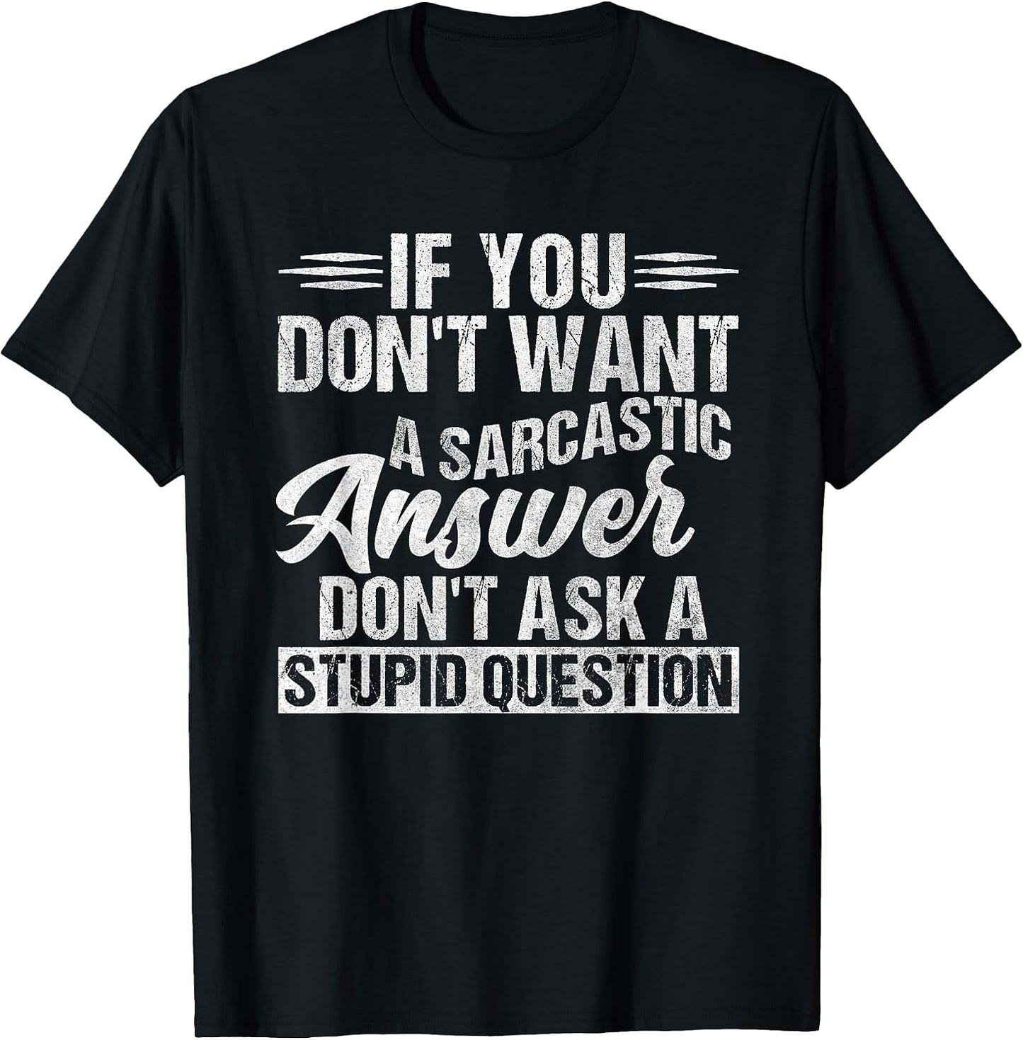 Funny Sarcastic Saying Men Women - Adult & Kids T-Shirts, Sweatshirts & Hoodies apparel design preview 1