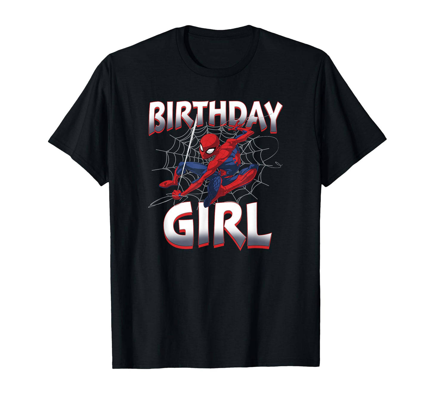 Birthday Girl Apparel  Web Slinger Graphic Tee - T-Shirt, Sweatshirt, Hoodie