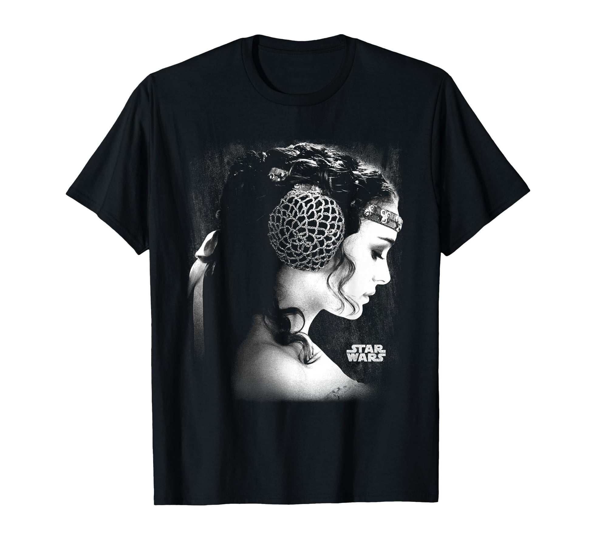 Sci-Fi Epic Fan Apparel  Space Queen Black & White Portrait Tee - T-Shirt, Sweatshirt, Hoodie