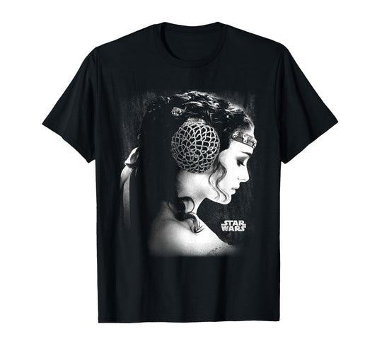 Sci-Fi Epic Fan Apparel  Space Queen Black & White Portrait Tee - T-Shirt, Sweatshirt, Hoodie
