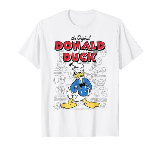 Classic Cartoon Fan Shirt  Sailor Duck Sketches Graphic Tee - T-Shirt, Sweatshirt, Hoodie