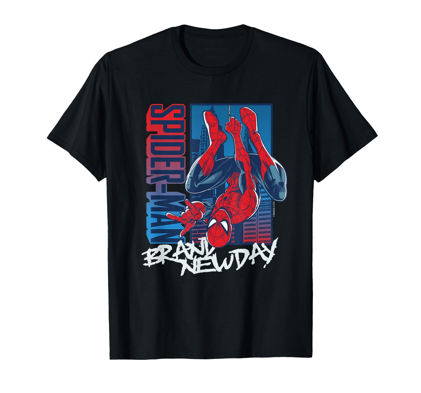 Superhero Fan Apparel  Color Grade Hang Web Slinger Tee - T-Shirt, Sweatshirt, Hoodie