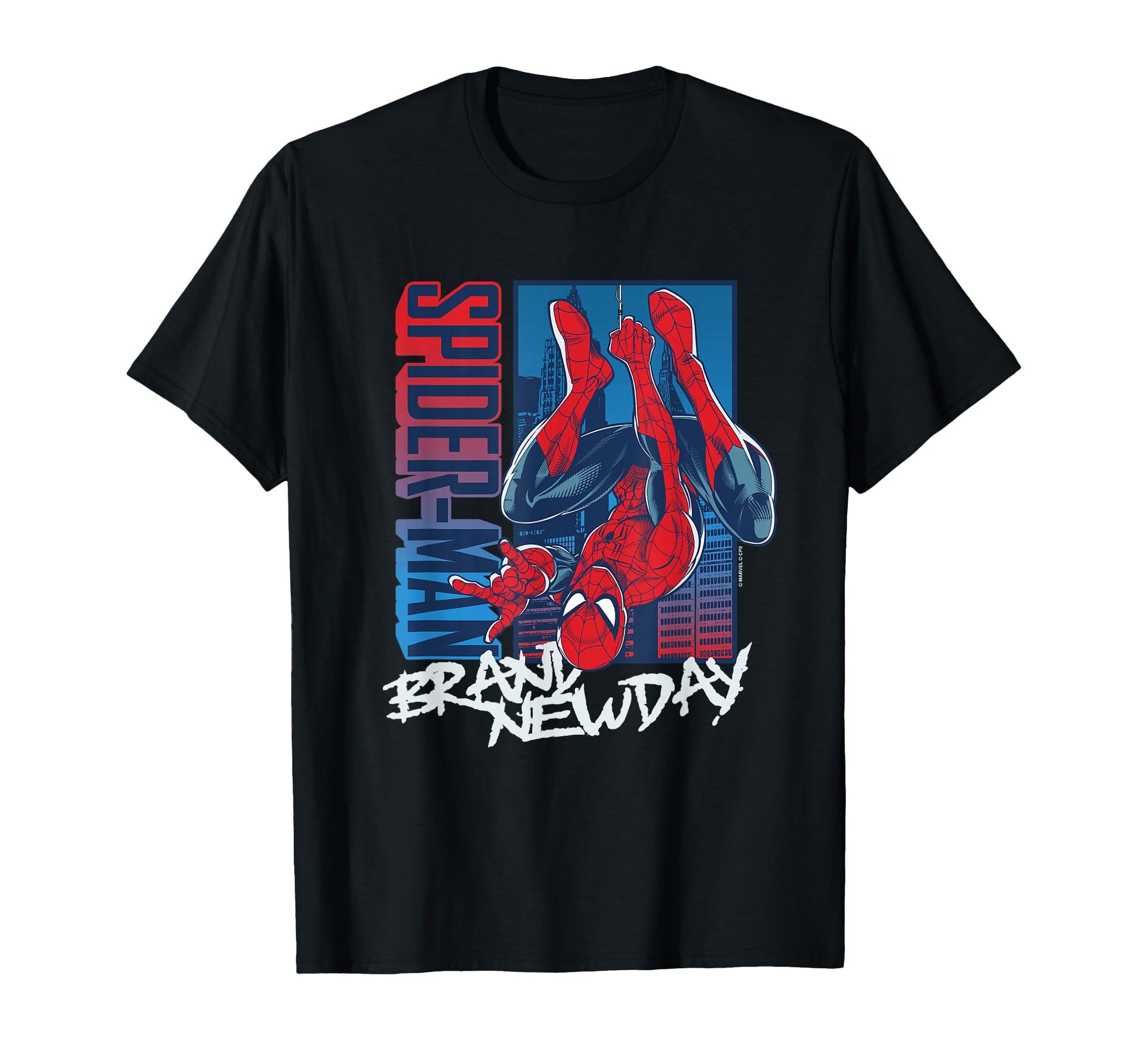 Superhero Fan Apparel  Color Grade Hang Web Slinger Tee - T-Shirt, Sweatshirt, Hoodie