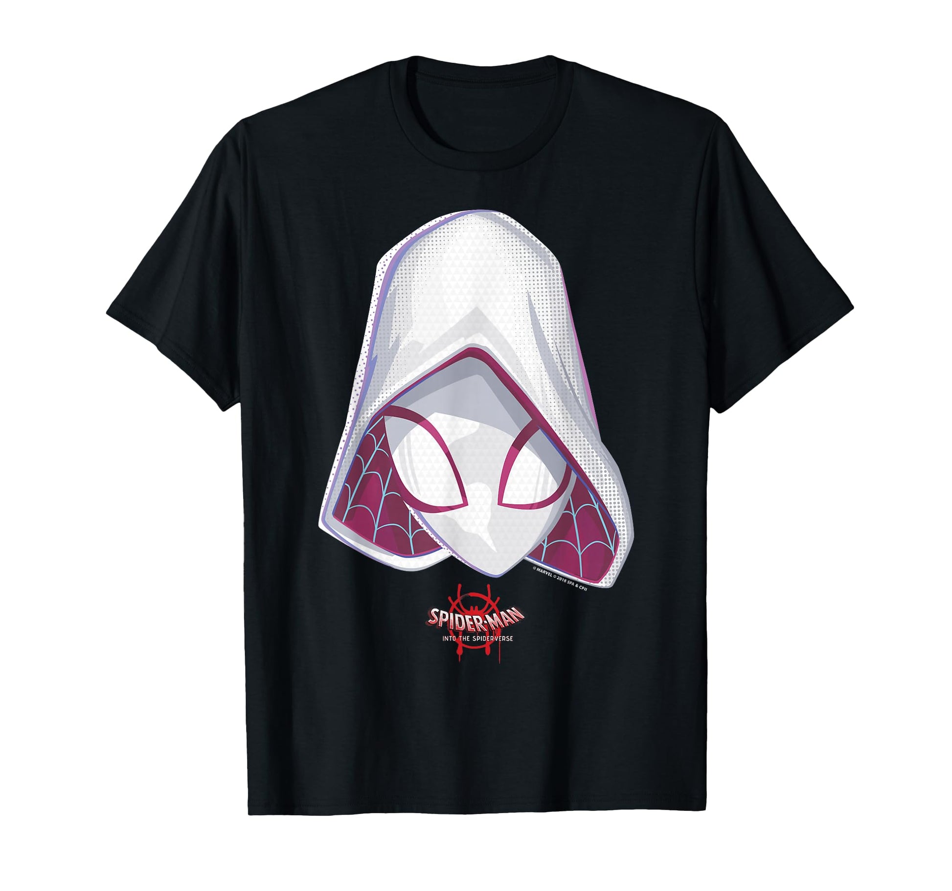 Multiverse Hero Fan Shirt  Web Heroine Mask Graphic Tee - T-Shirt, Sweatshirt, Hoodie