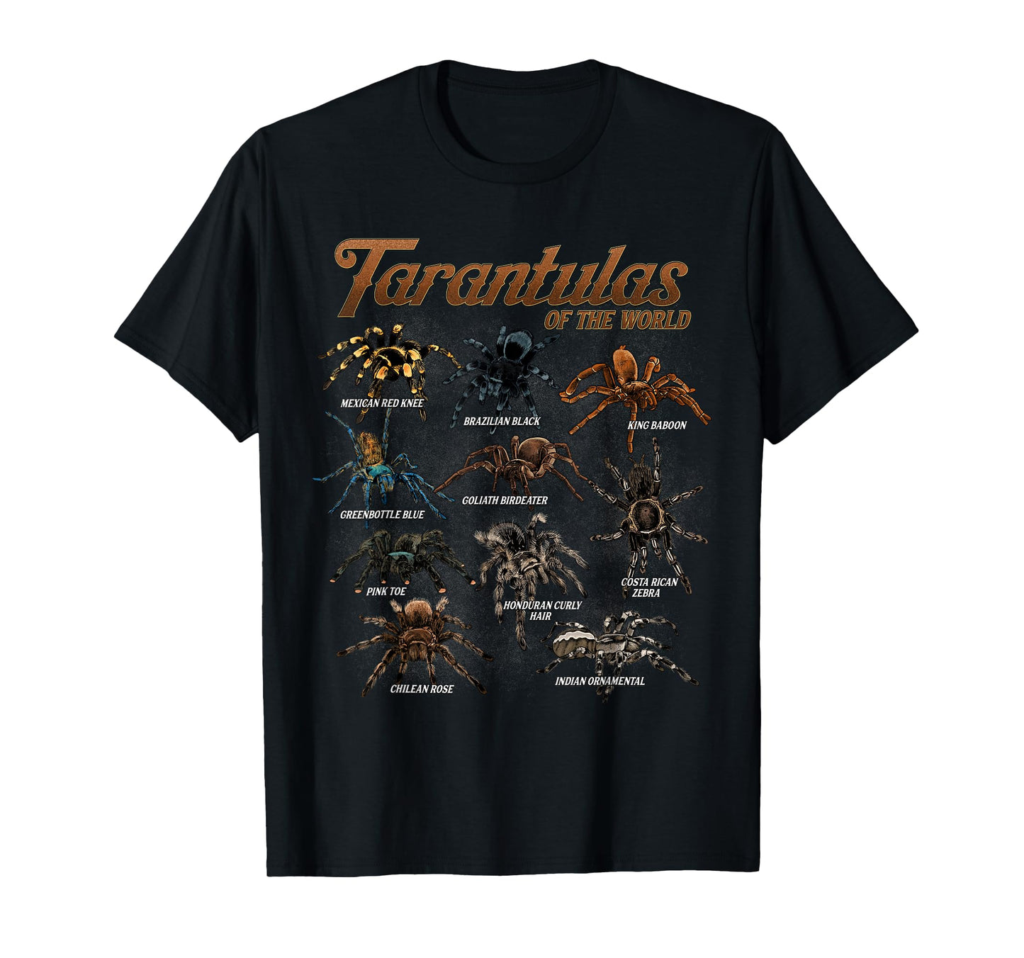 Tarantula Lover Apparel  Arachnid Pet Spider Graphic Tee - T-Shirt, Sweatshirt, Hoodie